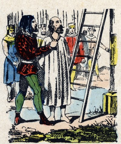 Enguerrand de Marigny (1260-1315) condamné par une commission réunie à Vincennes, fut pendu au gibet de Montfaucon qu