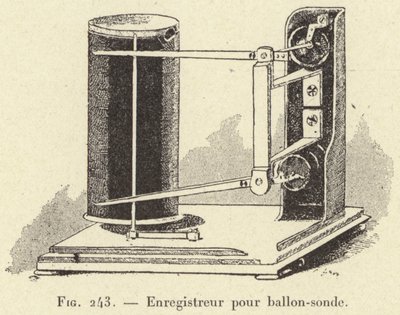 Enregistreur pour ballon-sonde - French School