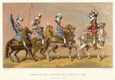 Escadron des Turcs, Commandé par le Prince de Condé - French School