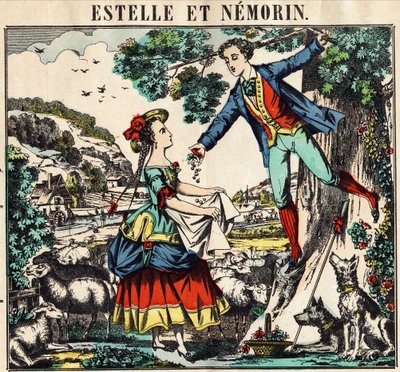 Estelle et Némorin. Image d