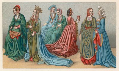 Costume européen XV-XVIe siècle - French School