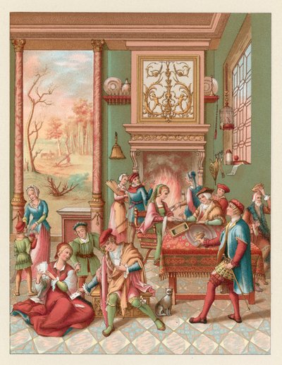 Costume européen XV-XVIe siècle - French School