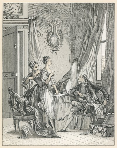 Costume européen du XVIIIe siècle - French School