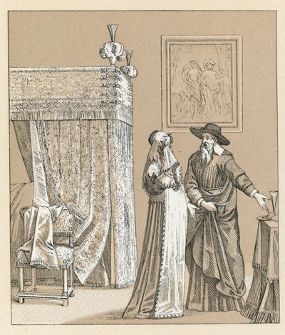 Costume européen du XVIIe siècle - French School