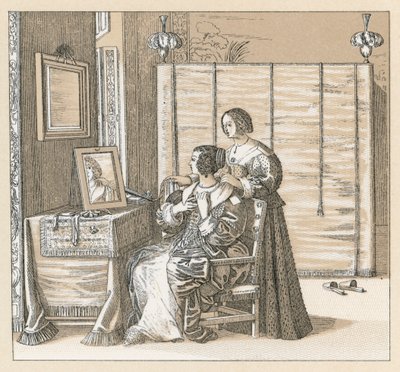 Costume européen du XVIIe siècle - French School