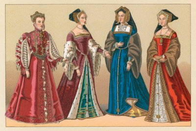 Costume européen XVIe siècle - French School