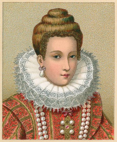 Costume européen du XVIe siècle - French School
