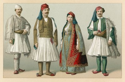 Costume de la Turquie européenne - French School