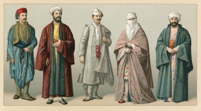 Costume de la Turquie européenne - French School