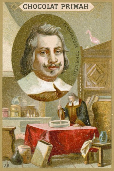 Evangelista Torricelli, physicien et mathématicien italien - French School