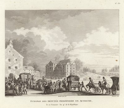 Échange de prisonniers en Autriche - French School