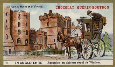 Excursion au château royal de Windsor, Angleterre - French School