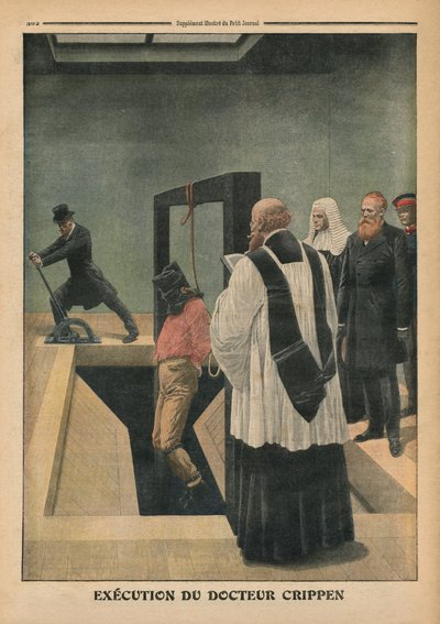 Exécution du docteur Crippen, illustration de 