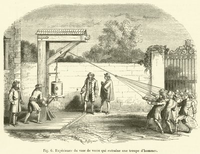 Expérience du vase de verre qui entraîne une troupe d