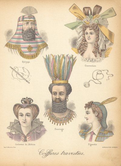Coiffures extraordinaires - French School