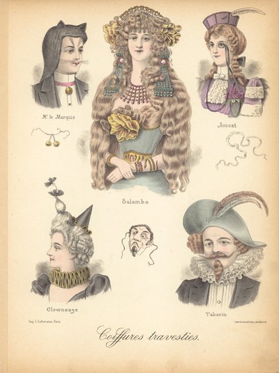 Coiffures extraordinaires - French School