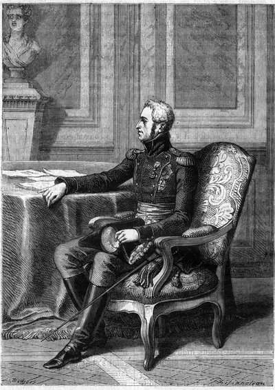 FREDERICK VI DE DANEMARK - Portrait de Frédéric VI roi de Danemark (1768-1839) - dans « Histoire de l