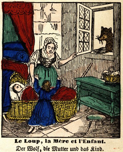 Fables de La Fontaine : le loup, la mère et l
