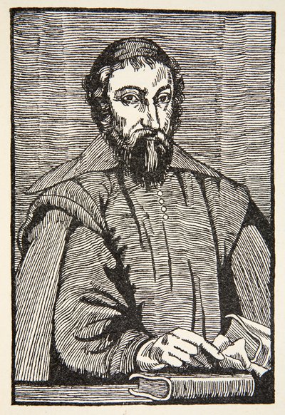 Fabri de Peiresc, copie par Boris Mestchersky, illustration de Histoire de la Nation Française, Sciences, Volumes I & II, par Gabriel Hanotaux, 1924 - French School