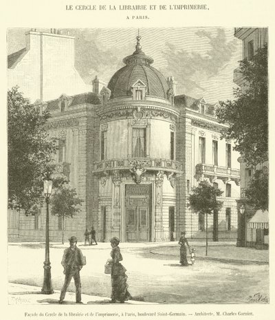 Façade du Cercle de la librairie et de l
