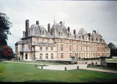 Façade du château d