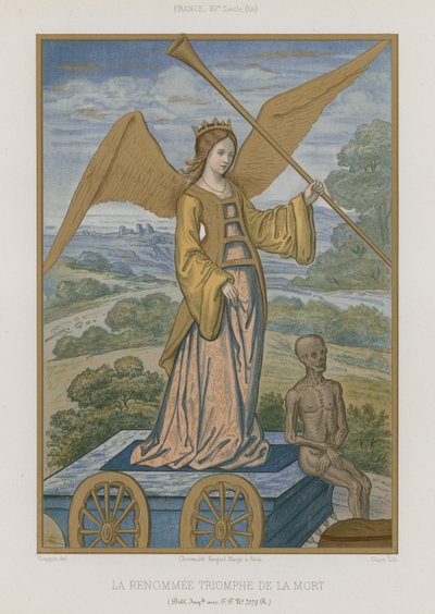 La renommée triomphe de la mort - French School