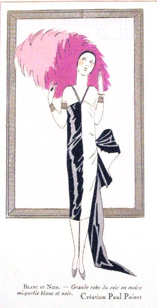 Conception de mode pour une robe de soirée 