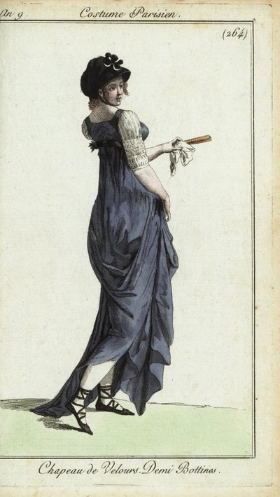 Femme à la mode ou merveilleuse - French School