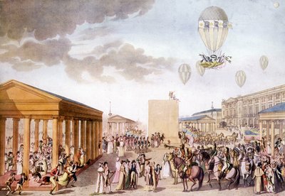 Fête du couronnement de leurs majestés impériales - French School