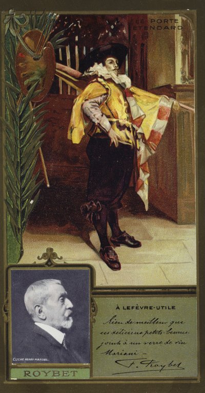 Ferdinand Roybet, peintre français (chromolitho) - French School