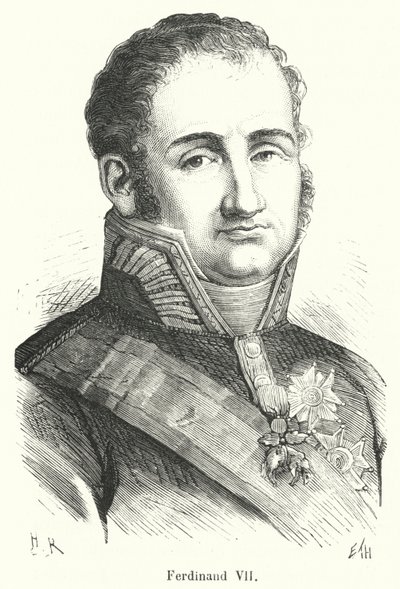 Ferdinand VII - French School
