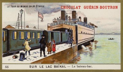 Ferry sur le lac Baïkal - French School