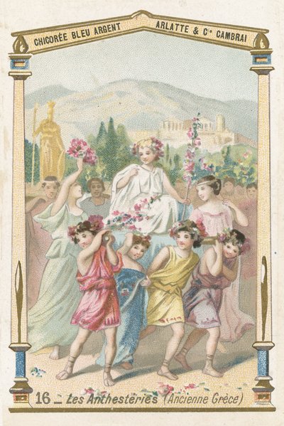 Fête des Anthestéries, Grèce antique - French School