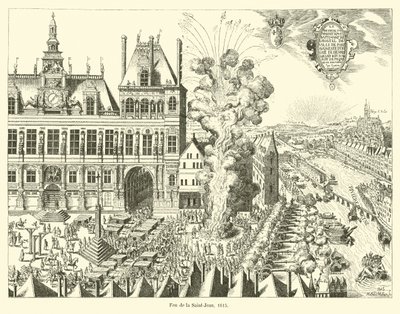 Feu de la Saint-Jean, 1615 - French School