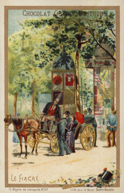 Fiacre - French School