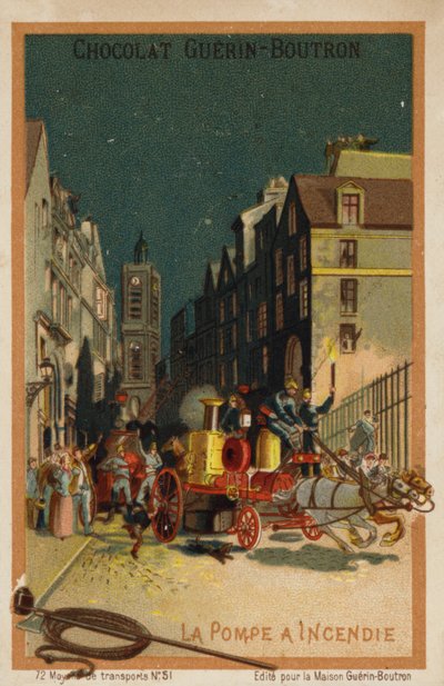 Camion de pompiers - French School