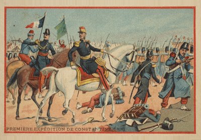 Première expédition française à Constantine, 1836 - French School