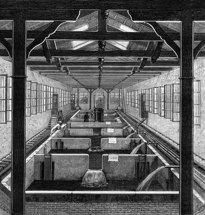 Pisciculture : les bassins d