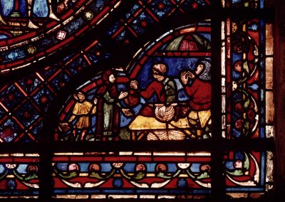 Marchands de poissons, détail d