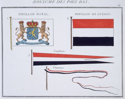Drapeaux du Royaume des Pays-Bas, d