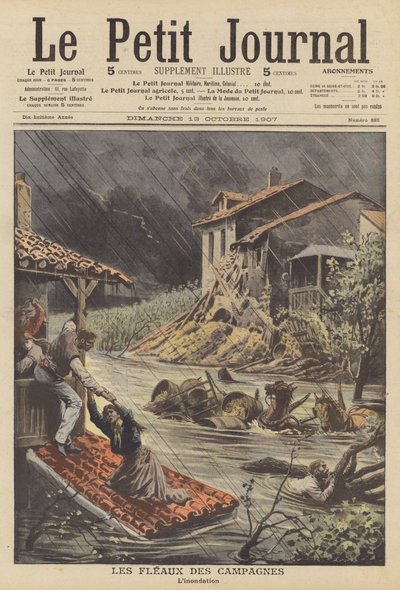 Inondations dans le sud de la France - French School