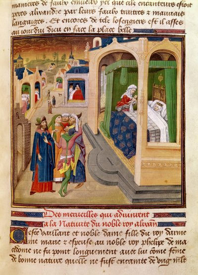 Fol.10r Les merveilles qui se sont produites à la naissance d
