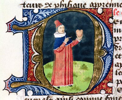 Le Cœur, du Traité de Médecine par Aldebrande de Florence, 1356 - French School