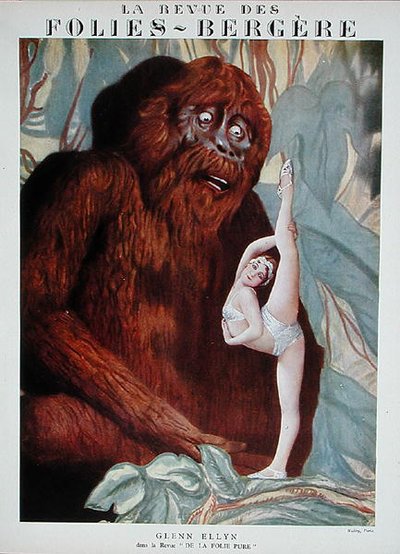 Programme des Folies Bergère pour la Revue 