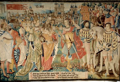 Fondation de la ville de Reims : Remus marie sa fille au roi Francus, fils d