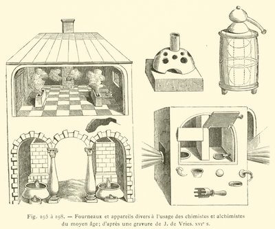 Fourneaux et appareils divers à l