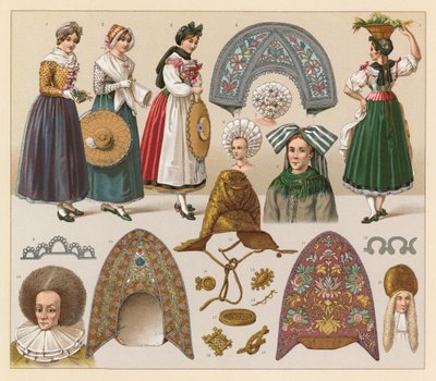 Costume de France - French School