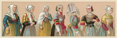 Costume de France - French School