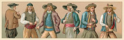 Costume de France - French School