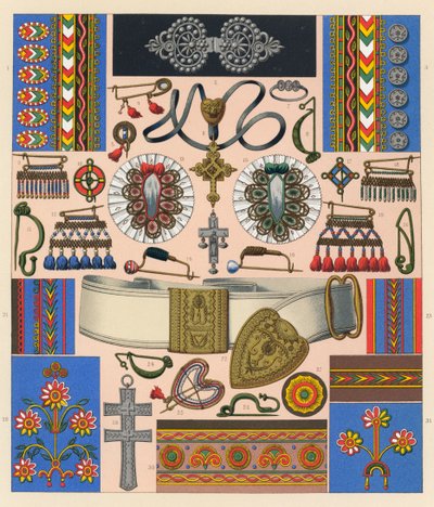 Costume de France - French School